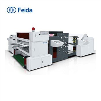 Roll Die Punching Machine Inline Flexo Printing